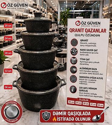 granit: Qazan, rəng - Qara, Qranit, Türkiyə — 1