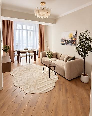 продаю квартиры бишкек: 2 комнаты, 48 м², Асанбай мкр Элитка, 9 этаж, Дизайнерский ремонт — 1