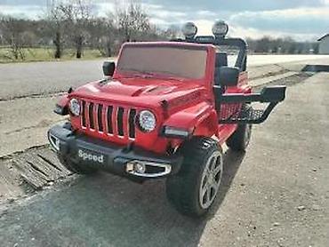 Dečiji električni automobili: Dečiji električni džip – crveni “Super Car” (Speed) - Električno — 22