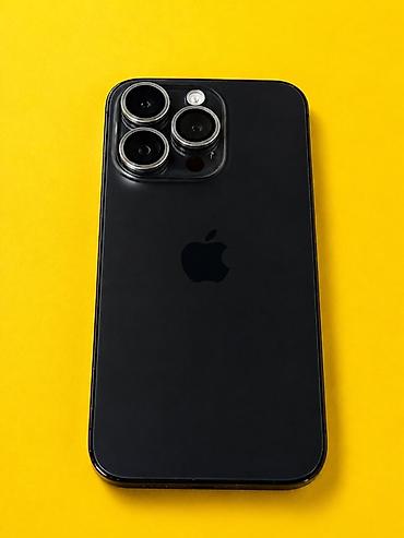 IPhone 14про (серия Pro) в черном цвете - Корпус: матовое черное