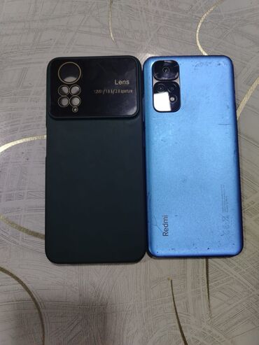Xiaomi: Xiaomi Redmi Note 11S, 128 GB, rəng - Mavi, 
 Düyməli, Barmaq izi, İki sim kartlı