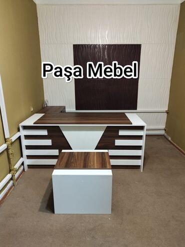 Ofis masaları: Yeni, Müdir üçün, Künc masa