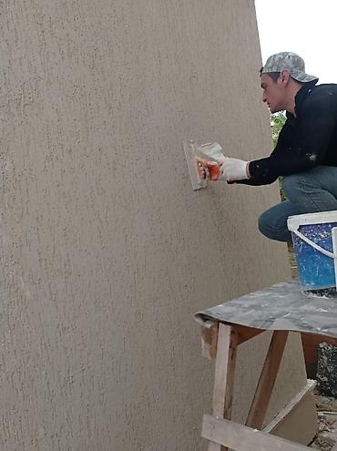 fasat: Fasad üçün dekorativ suvaq və boya xidməti - Xarici divarlarda — 5