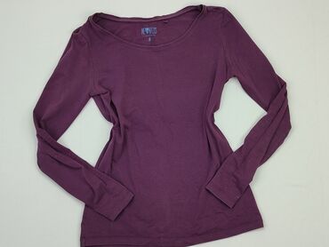 fioletowa bluzki z długim rękawem: Bluzka Damska, M, stan - Dobry