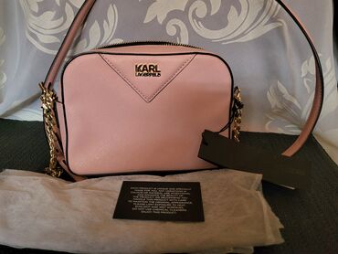 guess torbe kako prepoznati original: Elegant purse, Karl Lagerfeld, Material: Poliuretan