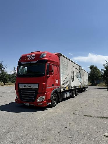 daf даф: Тягач, DAF, 2018 г., Шторный — 2