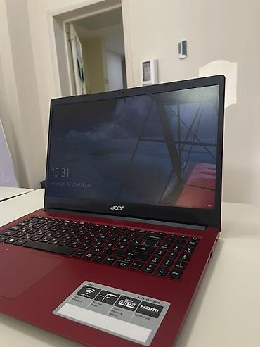 Acer: Acer Aspire 3 qırmızı noutbuk - 15.6" ekran, nazik çərçivə - Tam — 3