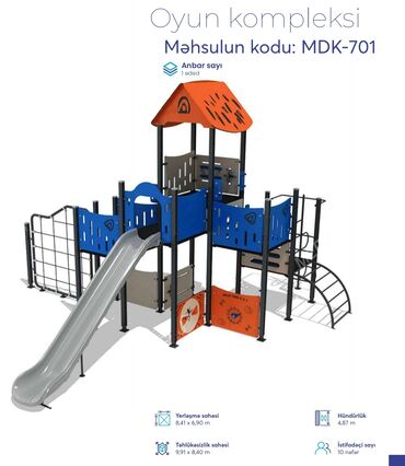 Manejlər: Oyun kompleksi – 2 model 1) Məhsul kodu: MAS-162 - Rəngli kürə — 3
