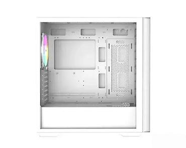 Ostali kompjuterski delovi: Računarsko kućište RAIDMAX – midi tower, belo, sa staklenom bočnom — 2