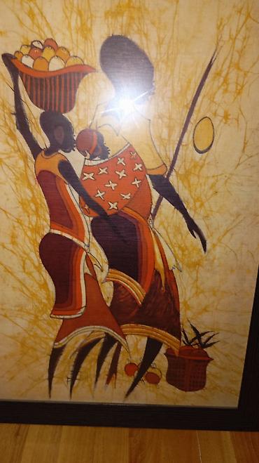 drvene cuture prodaja: Slika africki batik — 8