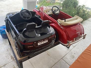 kabri: Uşaqlar üçün elektrikli minik avtomobilləri – 2 model 1) Mercedes — 3