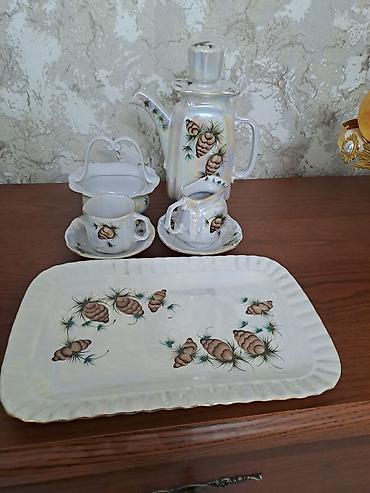 краник самовара: Фарфоровые чайные сервизы и комплект для кофе/чаепития 1) — 4