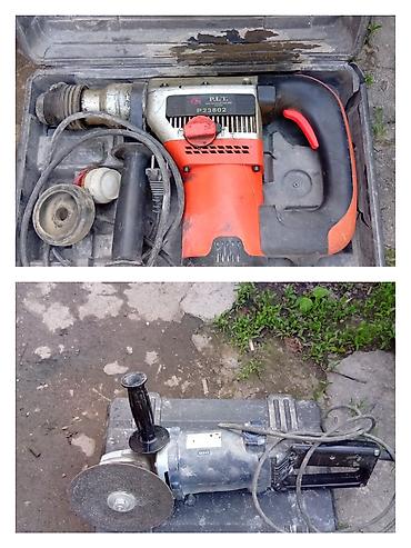 Наборы электроинструментов: Перфоратор P.I.T. P23802 4500 сом + углошлифовальная машина — 1