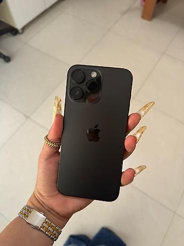 en ucuz mac: IPhone 14 Pro Max, 128 GB, Qara, Face ID — 3