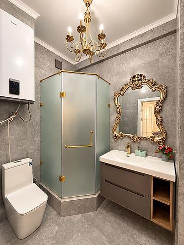 нова гранд: 2 комнаты, 67 м², 12 мкр Элитка, 10 этаж, Дизайнерский ремонт — 4