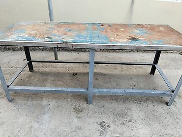 ucuz kask: Metall iş masası / workbench - Material: tamamilə metal karkas, qalın — 1