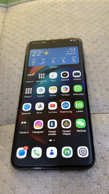 huawei nova 5t бишкек: Huawei P60 Pro, Колдонулган, 256 ГБ, түсү - Кара, 2 SIM, eSIM