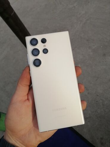 сколько стоит аккумулятор для телефона: Samsung Galaxy S23 Ultra, Б/у, 256 ГБ, цвет - Белый, 1 SIM, eSIM