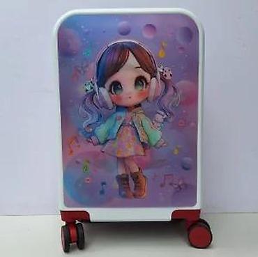 Rančevi, torbe i koferi: Dečji kofer na točkiće sa teleskopskom drškom - Dizajn: tvrda školjka — 2