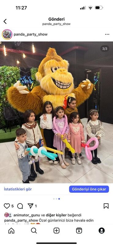 Animatorlar: Uşaq tədbirləri üçün animator və maskot personajları Tədbirinizi — 6