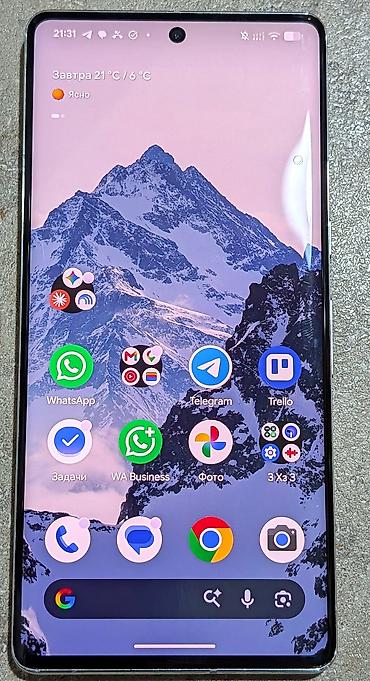 lg g6: Google Pixel 7 Pro, Б/у, 128 ГБ, цвет - Белый — 1