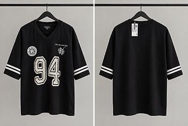 Futbolka, Defacto, M, rəng - Qara