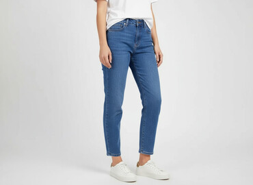 jeans mom slim fit stradivarius: Shein, Jeans for women, size M