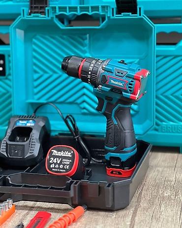 Drel dəstləri: Makita simsiz zaryadlı matkap/şurupka dəsti - Brushless (fırçasız) — 4