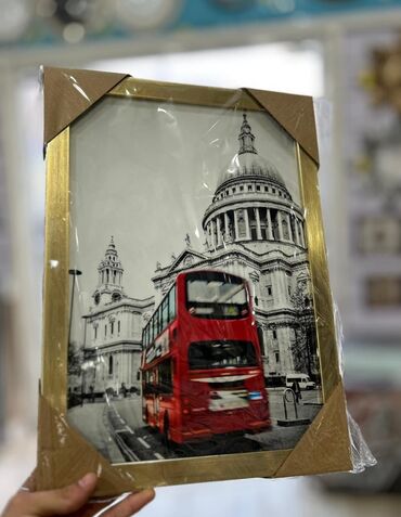 Şəkillər, tablolar: Şəkil tablo seti – şəhər mövzulu Ölçü : 30x40 - Mövzu: London və — 4