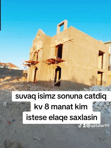 bakı tikiş evi iş saatı: Yuksek kefiyetli seviyede suvaq isleri gorurem