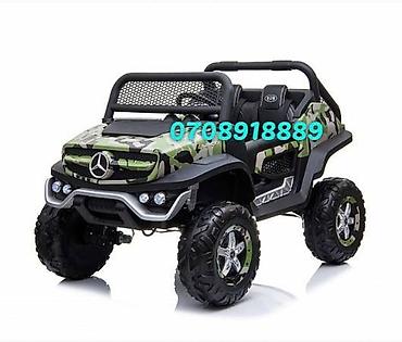 mercedes 140: Uşaq elektrik avtomobili Mercedes-Benz 4x4 ( rezin təkərlər və dəri — 2