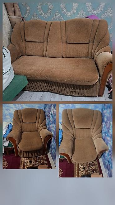 klassik: Divan 2 Kreslo satılır qiyməti 119 manat divan açılır baza var ünvan — 1