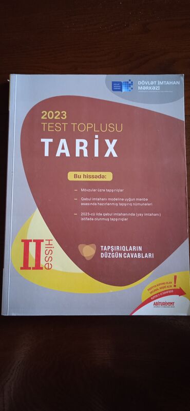 Testlər: Azərbaycan Tarixi Testlər 10-cu sinif, 2-ci hissə, 2023 il