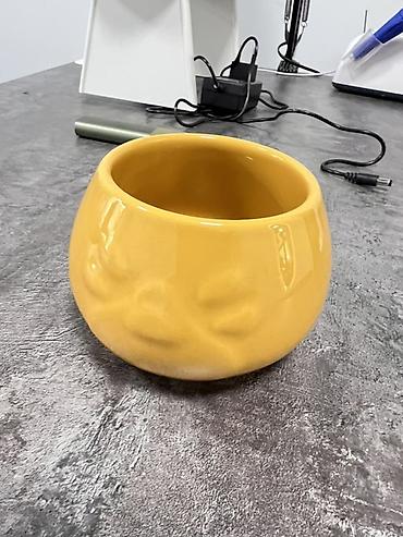 Наборы посуды: Набор дизайнерских керамических кружек - Необычные формы и яркие — 11