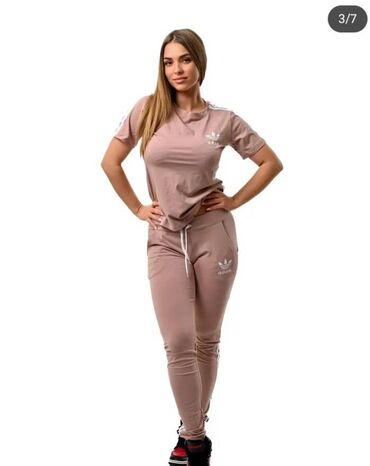 Gornji i donji deo: Adidas ženski komplet Novo Pamuk Veličine s m l xl 2xl fb Moja — 10