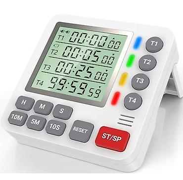 timer: Taymer 4 müstəqil kanallı Bu çoxfunksiyalı rəqəmsal taymer çox — 4