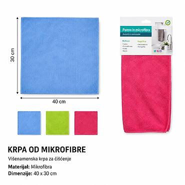 KMT Jednobojna krpa za čišćenje 5200419 Višenamenska krpa od
