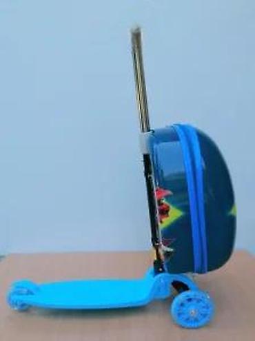 Trotineti, skejtbordovi i hoverbordovi: Dečiji trotinet sa integrisanim koferom, idealan za putovanja ili — 19