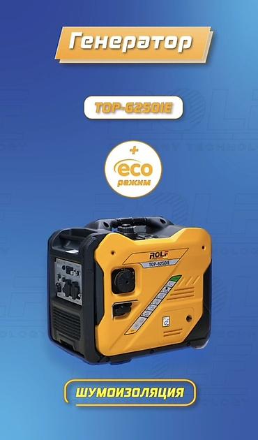 Генераторы: Инверторный бензиновый генератор ROLF TOP-G250IE Основные — 7