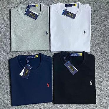 Kişi geyimləri: Polo Ralph Lauren kişi T‑shirtləri - Model: Klassik qısaqol T‑shirt - — 1