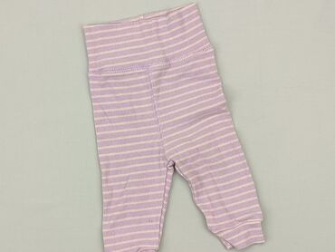 legginsy w kwiatki dla dziewczynki: Sweatpants, Ergee, 0-3 months, condition - Very good