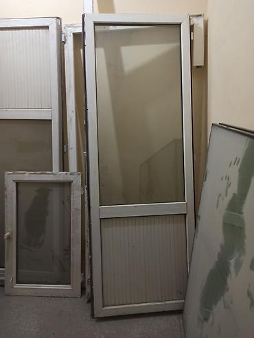 Plastik (PVC) qapı-pəncərə dəsti Məhsul təsviri: - Ağ rəngli PVC