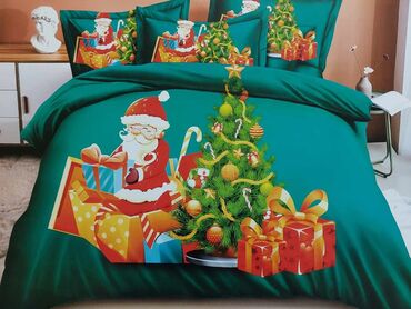 Posteljina: Bračna, Poliester, bоја - Crvena — 7