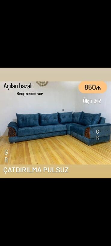 mebel divan kreslo: Künc divan, Yeni, Açılan, Bazalı