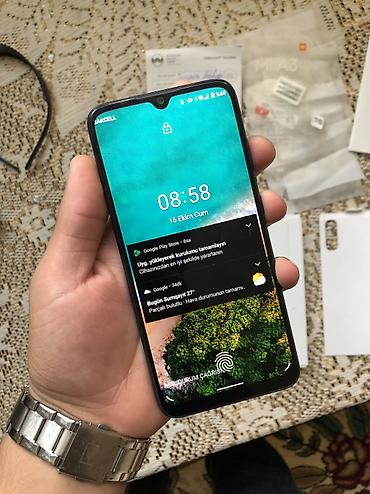 dyson fen baki: Xiaomi Mi A3, 64 GB, rəng - Göy, 
 Zəmanət, Sensor, Barmaq izi — 5