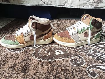лиса: Мужские кроссовки, 37, Nike, Б/у, цвет - Коричневый — 2