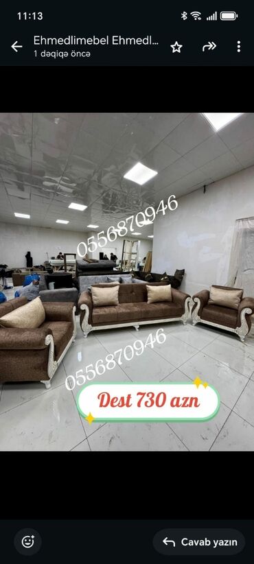 Divanlar: Divan, Yeni, Açılan, Bazalı, Parça, Ödənişli çatdırılma — 11