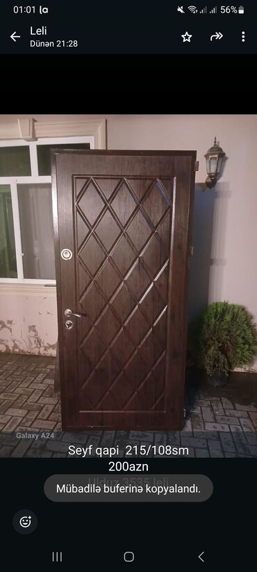 qapilar seyf: Seyf qapi 215/108sm
200azn
Ulduz 3535 leli