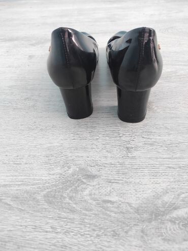 спецодежда обувь: Туфли 40, цвет - Черный
