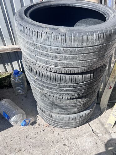 Шины: Шины 235 / 45 / R 18, Лето, Б/у, Комплект, Легковые, Корея, Bridgestone